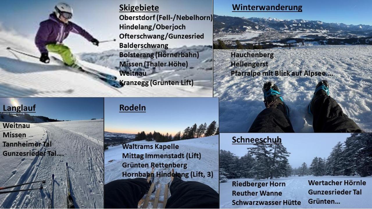 Allgaeu Bergluft Weitnau 外观 照片